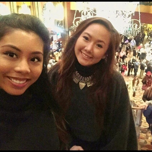 F21 CONTEMPORARY LAYERED FUZZY CROPPED SWEATER - Picture 5 of 6